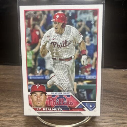 Cheap Sneaks Footwear/Sports Cards Baseball Card J.T. Realmuto 2023 Topps Series 1 - #293  Philadelphia Phillies