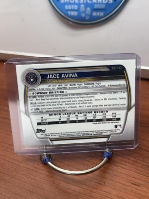 Cheap Sneaks Footwear/Sports Cards Baseball Card Jace Avina 2023 Bowman Chrome Prospects #BCP-150 Milwaukee Brewers