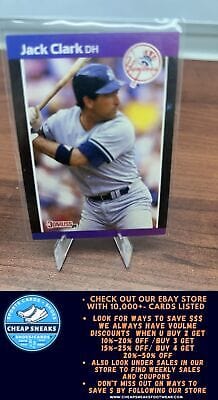 Cheap Sneaks Footwear/Sports Cards Baseball Card Jack Clark 1989 Donruss #311 New York Yankees