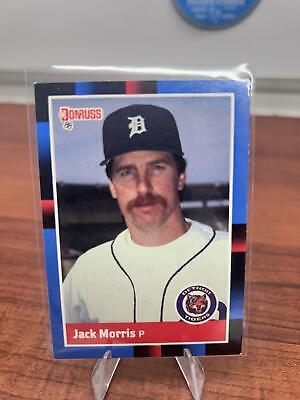 Cheap Sneaks Footwear/Sports Cards Baseball Card Jack Morris 1988 Donruss #127b Detroit Tigers