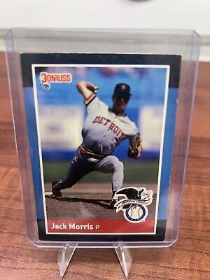 Cheap Sneaks Footwear/Sports Cards Baseball Card Jack Morris 1988 Donruss All-Stars #24 Detroit Tigers