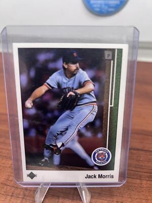 Cheap Sneaks Footwear/Sports Cards Baseball Card Jack Morris 1989 Upper Deck #352 Detroit Tigers