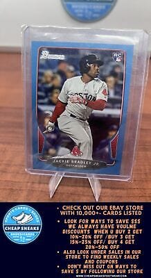 Cheap Sneaks Footwear/Sports Cards Baseball Card Jackie Bradley Jr. SN,RC 2013 Bowman Draft Picks & Prospects Blue #43