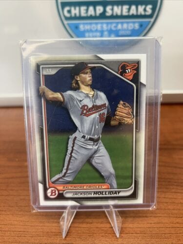 Cheap Sneaks Footwear/Sports Cards Baseball Card Jackson Holliday 2024 Bowman Prospects  #BP-47 Baltimore Orioles