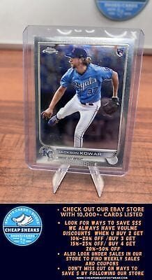 Cheap Sneaks Footwear/Sports Cards Baseball Card Jackson Kowar 2022 Topps Chrome Pink Refractor #188 Kansas City Royals