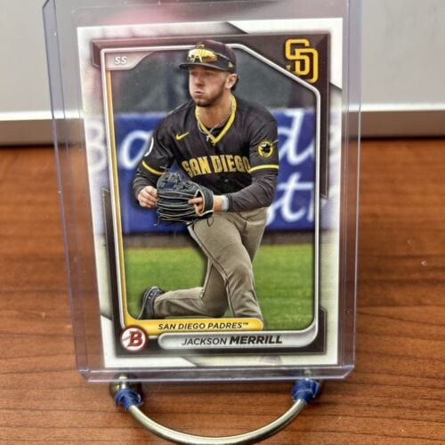 Cheap Sneaks Footwear/Sports Cards Baseball Card Jackson Merrill 2024 Bowman Prospects Baseball Card BP-145 San Diego P