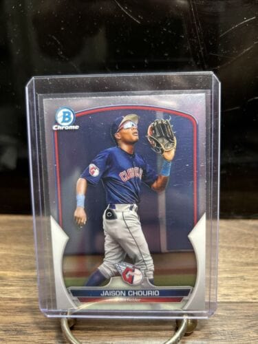Cheap Sneaks Footwear/Sports Cards Baseball Card Jaison Chourio 2023 Bowman Chrome Cleveland Guardians Baseball Card #B