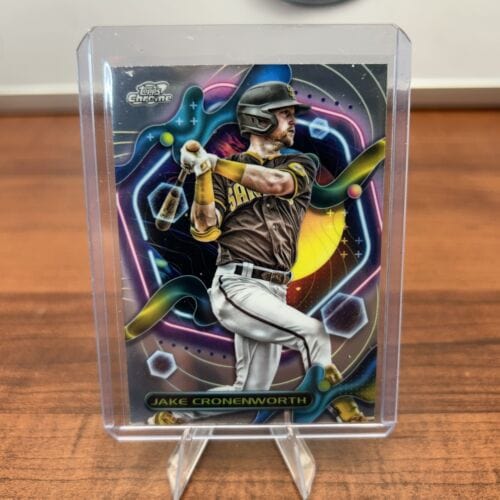 Cheap Sneaks Footwear/Sports Cards Baseball Card Jake Cronenworth 2023 Topps Chrome Cosmic Baseball Card #165   San Die