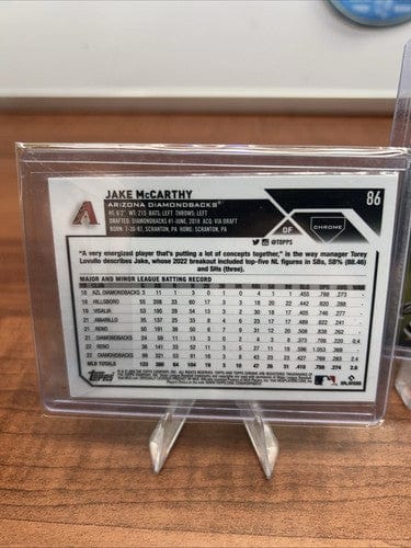 Cheap Sneaks Footwear/Sports Cards Baseball Card Jake McCarthy 2023 Topps Chrome Platinum Anniversary/Prism Refractor D