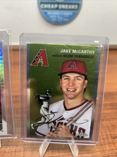 Cheap Sneaks Footwear/Sports Cards Baseball Card Jake McCarthy 2023 Topps Chrome Platinum Anniversary/Prism Refractor D