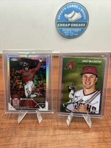 Cheap Sneaks Footwear/Sports Cards Baseball Card Jake McCarthy 2023 Topps Chrome Platinum Anniversary/Prism Refractor D