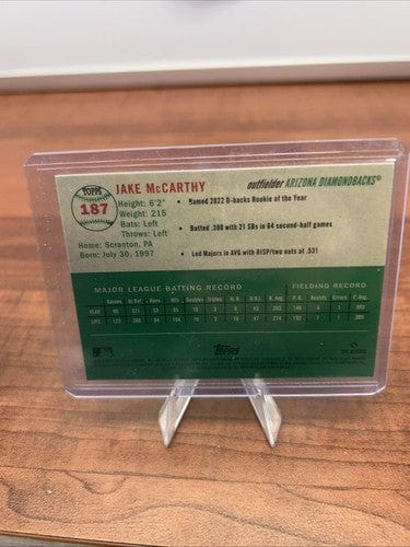 Cheap Sneaks Footwear/Sports Cards Baseball Card Jake McCarthy 2023 Topps Chrome Platinum Anniversary/Prism Refractor D