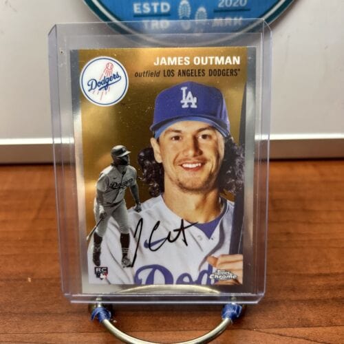 Cheap Sneaks Footwear/Sports Cards Baseball Card James Outman RC 2023 Topps Chrome Platinum Anniversary Los Angeles Dod