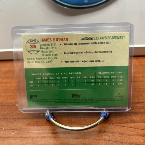 Cheap Sneaks Footwear/Sports Cards Baseball Card James Outman RC 2023 Topps Chrome Platinum Anniversary Los Angeles Dod