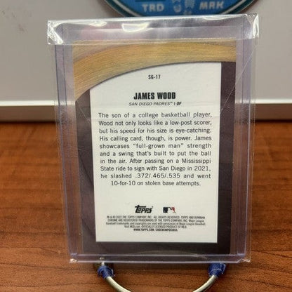 Cheap Sneaks Footwear/Sports Cards Baseball Card James Wood 2022 Bowman Shades of Greatness San Diego Padres #SG-17