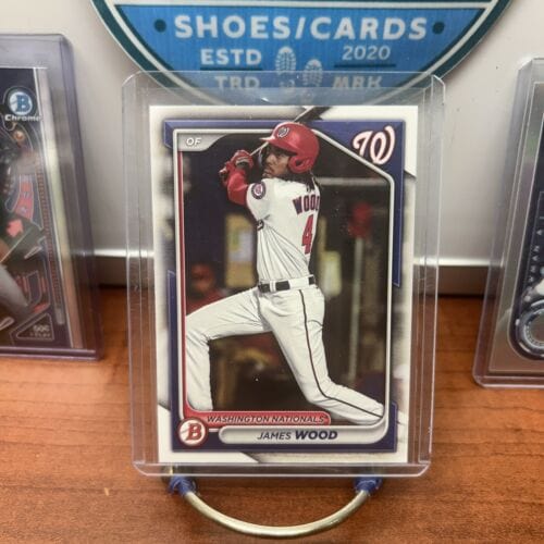 Cheap Sneaks Footwear/Sports Cards Baseball Card James Wood 2024 Bowman Chrome Lot (2)+ Base Card BP-91,BAI-17,PP-14  N