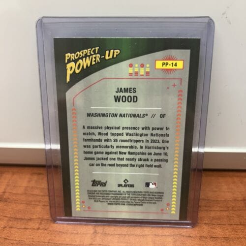 Cheap Sneaks Footwear/Sports Cards Baseball Card James Wood 2024 Bowman Chrome Lot (2)+ Base Card BP-91,BAI-17,PP-14  N