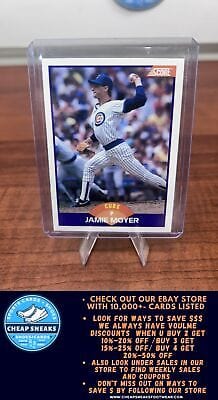 Cheap Sneaks Footwear/Sports Cards Baseball Card Jamie Moyer 1989 Score #263 Chicago Cubs