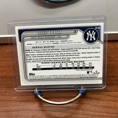 Cheap Sneaks Footwear/Sports Cards Baseball Card Jared Serna 2024 1st Bowman Prospect Baseball Card #BP-68 New York Yan