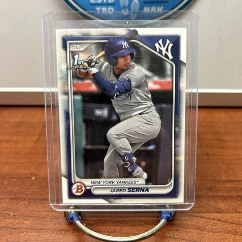 Cheap Sneaks Footwear/Sports Cards Baseball Card Jared Serna 2024 1st Bowman Prospect Baseball Card #BP-68 New York Yan