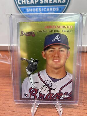 Cheap Sneaks Footwear/Sports Cards Baseball Card Jared Shuster RC 2023 Topps Chrome Platinum Anniversary #202 Atlanta B