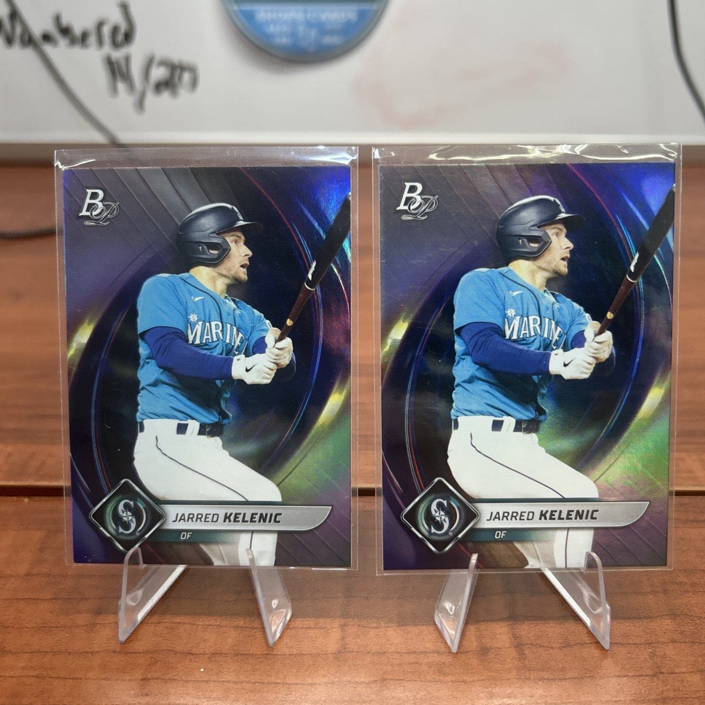 Cheap Sneaks Footwear/Sports Cards Baseball Card Jarred Kelenic 2022 Bowman Platinum Seattle Mariners #7 Braves+ Bonus
