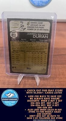 Cheap Sneaks Footwear/Sports Cards Baseball Card Jarren Duran 2022 Topps Heritage #211c Boston Red Sox