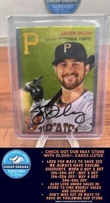 Cheap Sneaks Footwear/Sports Cards Baseball Card Jason Delay RC 2023 Topps Chrome Platinum Anniversary #145 Pittsburgh
