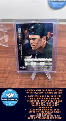 Cheap Sneaks Footwear/Sports Cards Baseball Card Jason Giambi 1995 Upper Deck Minor League #9 Tacoma Tigers ,Athletics