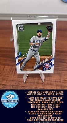 Cheap Sneaks Footwear/Sports Cards Baseball Card Jason Kipnis 2021 Topps #494 Chicago Cubs