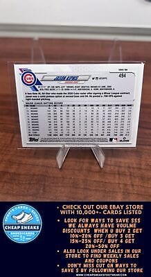 Cheap Sneaks Footwear/Sports Cards Baseball Card Jason Kipnis 2021 Topps #494 Chicago Cubs