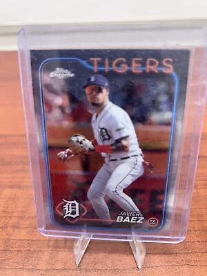 Cheap Sneaks Footwear/Sports Cards Baseball Card Javier Báez 2024 Topps Chrome #109 Detroit Tigers