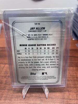 Cheap Sneaks Footwear/Sports Cards Baseball Card Jay Allen 2022 Bowman Platinum Top Prospects #TOP-66 Cincinnati Reds