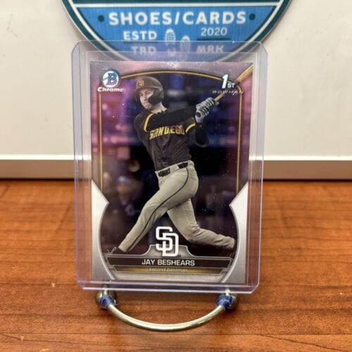 Cheap Sneaks Footwear/Sports Cards Baseball Card Jay Beshears 2023 1st Bowman Chrome Draft  #BDC-166  San Diego Padres