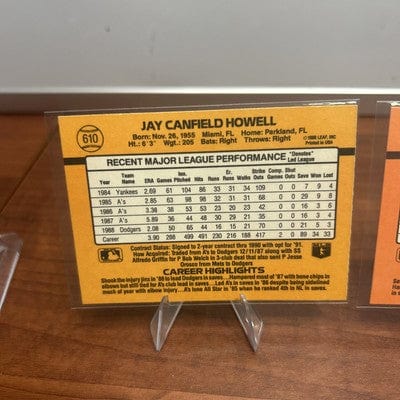 Cheap Sneaks Footwear/Sports Cards Baseball Card Jay Howell 1990 Donruss Baseball #203 Los Angeles Dodgers