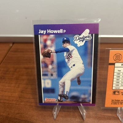 Cheap Sneaks Footwear/Sports Cards Baseball Card Jay Howell 1990 Donruss Baseball #203 Los Angeles Dodgers