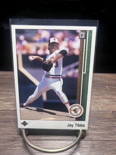 Cheap Sneaks Footwear/Sports Cards Baseball Card Jay Tibbs Baltimore Orioles 1989 Upper Deck Card #655