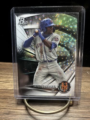 Cheap Sneaks Footwear/Sports Cards Baseball Card Jaylen Palmer 2022 Bowman Platinum Prospect #TOP-74 Ice Parallel New Y