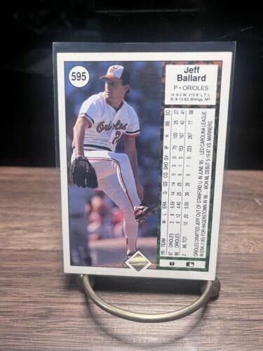 Cheap Sneaks Footwear/Sports Cards Baseball Card Jeff Balard P Baltimore Orioles 1989 Upper Deck Card #595