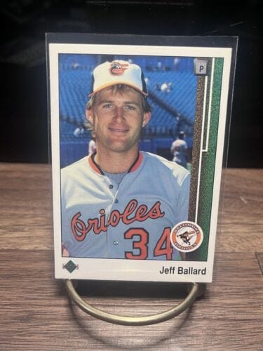 Cheap Sneaks Footwear/Sports Cards Baseball Card Jeff Balard P Baltimore Orioles 1989 Upper Deck Card #595