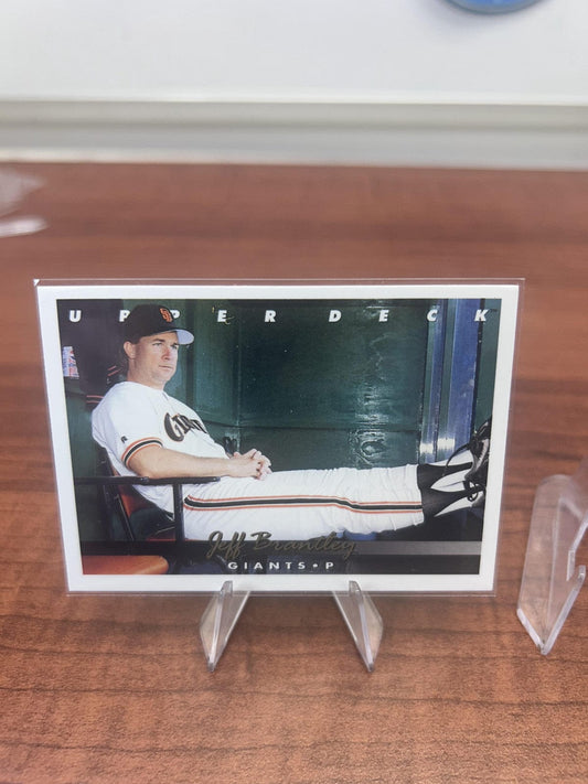 Cheap Sneaks Footwear/Sports Cards Baseball Card Jeff Brantley 1993 Upper Deck #581 San Francisco Giants