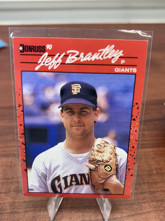 Cheap Sneaks Footwear/Sports Cards Baseball Card Jeff Brantley RC 1990 Donruss #466 San Francisco Giants