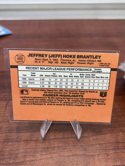 Cheap Sneaks Footwear/Sports Cards Baseball Card Jeff Brantley RC 1990 Donruss #466 San Francisco Giants