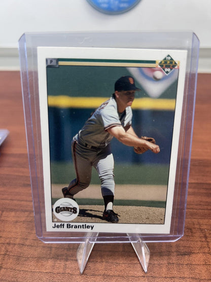 Cheap Sneaks Footwear/Sports Cards Baseball Card Jeff Brantley RC 1990 Upper Deck #358 San Francisco Giants