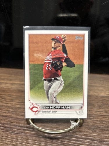 Cheap Sneaks Footwear/Sports Cards Baseball Card Jeff Hoffman 2022 Topps Series 2 Cincinnati Reds Baseball Card #553