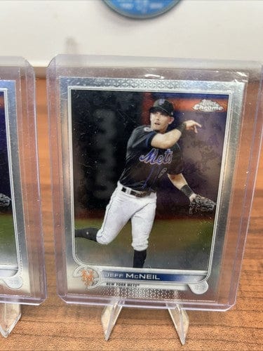Cheap Sneaks Footwear/Sports Cards Baseball Card Jeff McNeil 2022 Topps Chrome #2 New York Mets (X2)