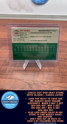 Cheap Sneaks Footwear/Sports Cards Baseball Card Jeff McNeil 2023 Topps Chrome Platinum Anniversary Refractor #393 New