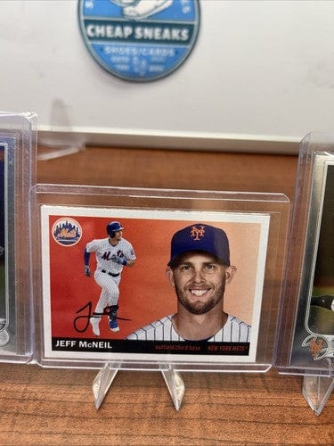 Cheap Sneaks Footwear/Sports Cards Baseball Card Jeff McNeil Lot 2022 Topps  Chrome #2 (X2) 2020 Topps Archives New Yor