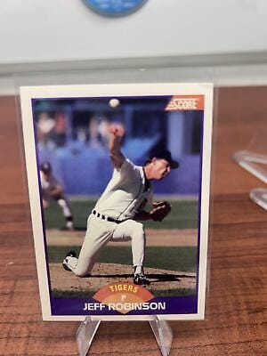 Cheap Sneaks Footwear/Sports Cards Baseball Card Jeff Robinson 1989 Score #284 Detroit Tigers