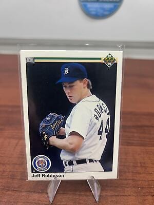 Cheap Sneaks Footwear/Sports Cards Baseball Card Jeff Robinson 1990 Upper Deck #552 Detroit Tigers